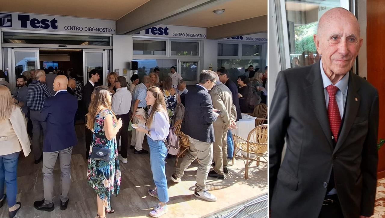 
	I festeggiamenti e il fondatore Gianfranco Vivoli

