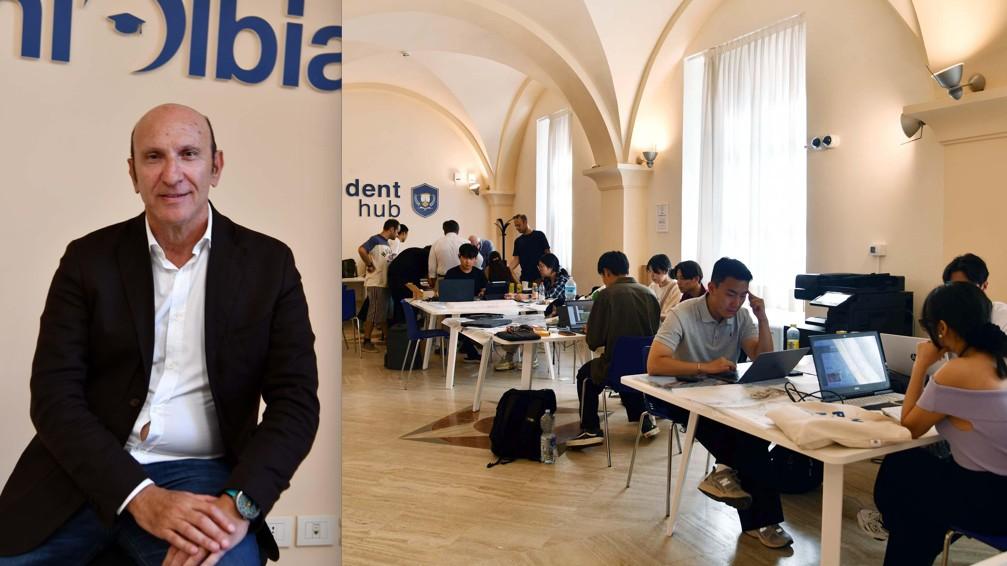 Aldo Carta e lo student hub di via Porto Romano