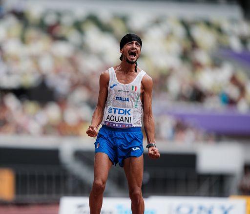 Un bronzo mondiale che parla ferrarese. Aouani terzo nella maratona