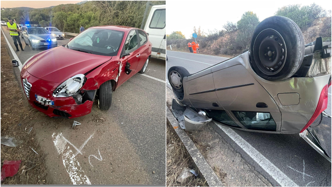 Incidente sulla strada per Porto Cervo: due feriti