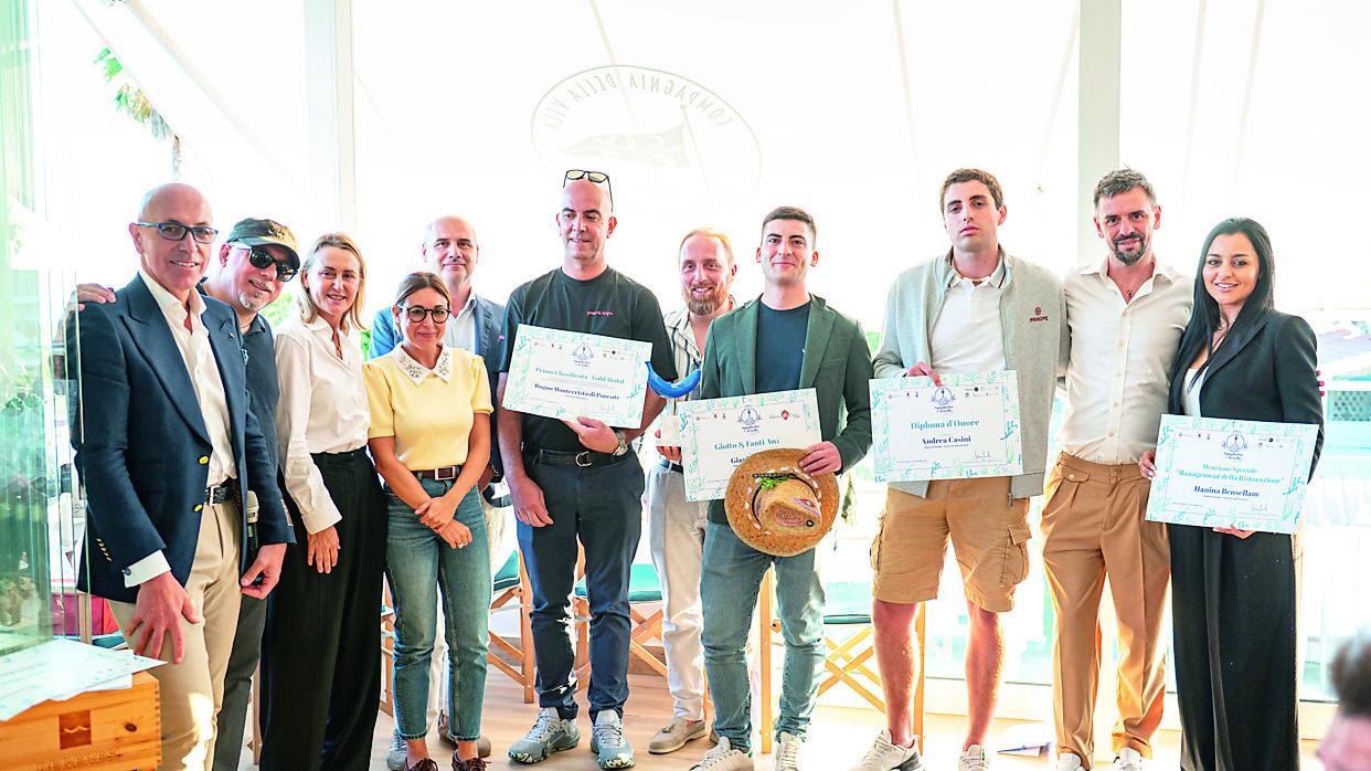 Un’immagine delle premiazioni