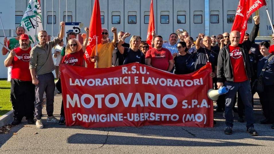 Lo sciopero alla Motovario