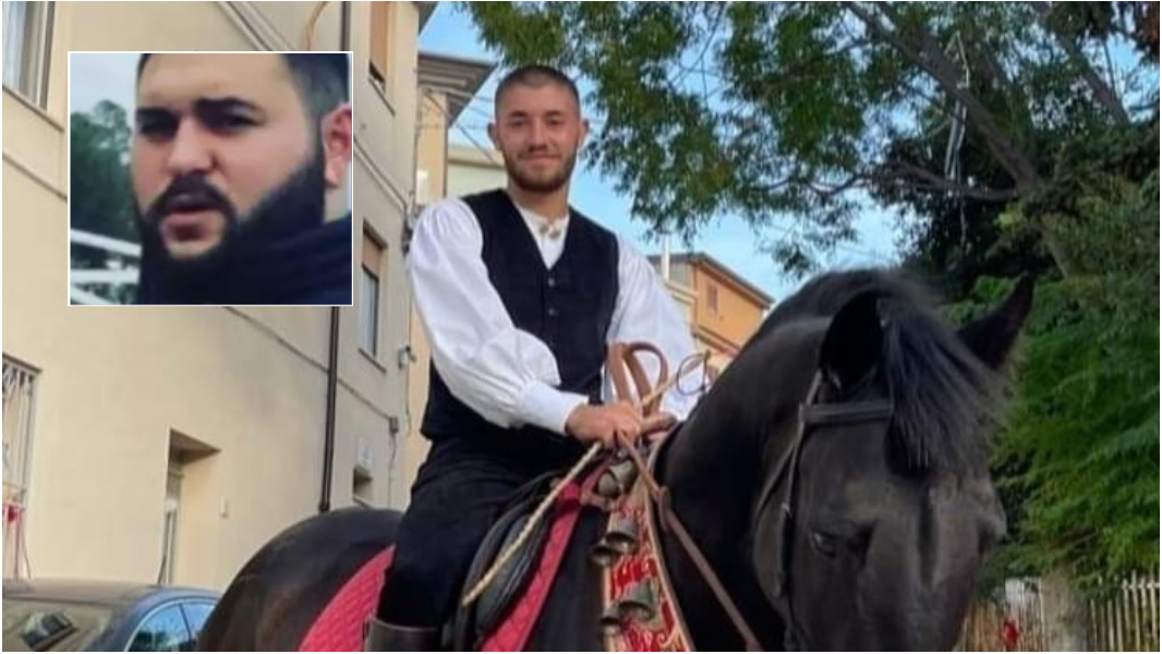 
	La vittima Marco Mameli, nel riquadro il presunto assassino Paolo Migali

