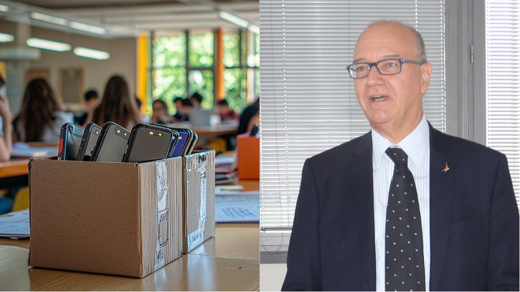 Valditara: «Stop agli smartphone a scuola, provocano dipendenza»