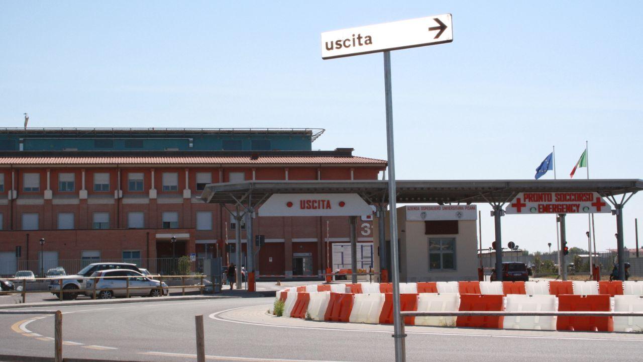 
	Il pronto soccorso di Cisanello (Foto d'archivio)

