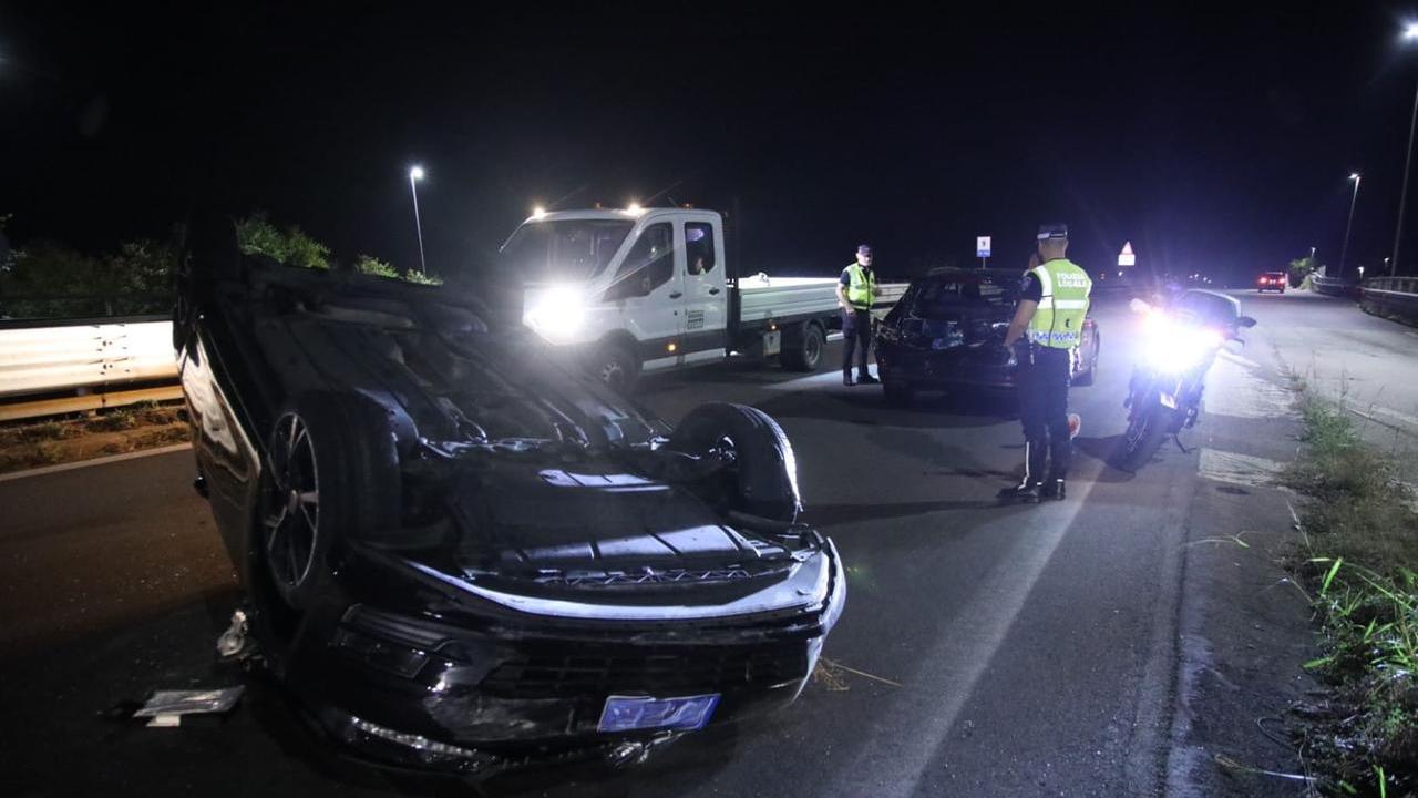 L'incidente in tangenziale