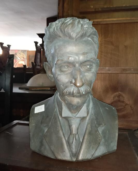 Storico busto di Pietro Grocco acquisito all’asta dal Comune di Montecatini