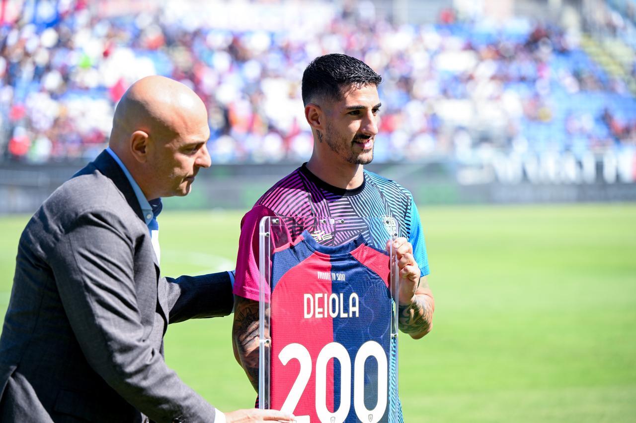 Alessandro Deiola, mediano col vizio del gol:  200 volte utile al Cagliari