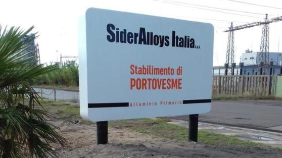 Lo stabilimento della Sider Alloys a Portovesme