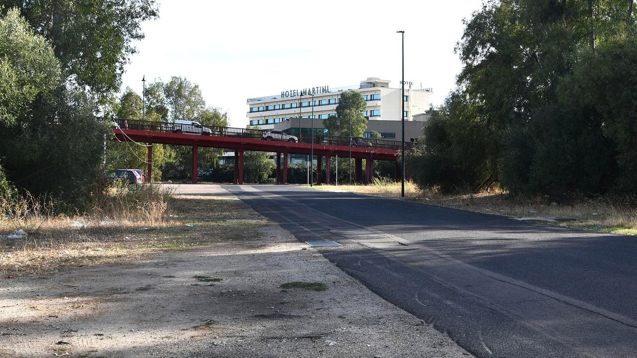 L'area dove sarà realizzata la maxi rotatoria