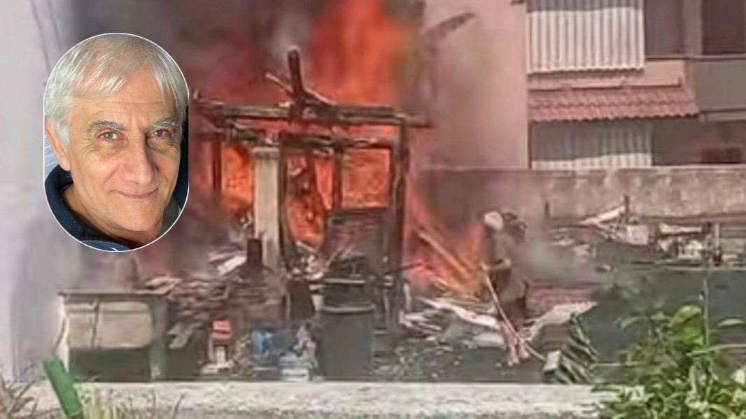 Ustionato nel rogo, 72enne muore dopo un mese di agonia. La figlia: «Ha messo a repentaglio la sua vita per noi»