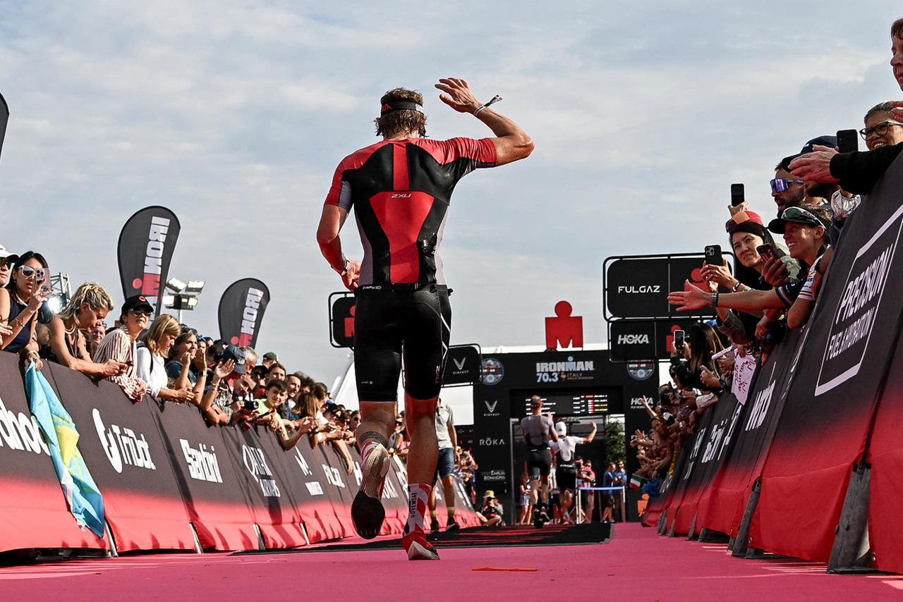 
	<em>Un momento della gara di Venezia <strong>(Credits: @CarlesIturbe / IRONMAN)</strong></em>

