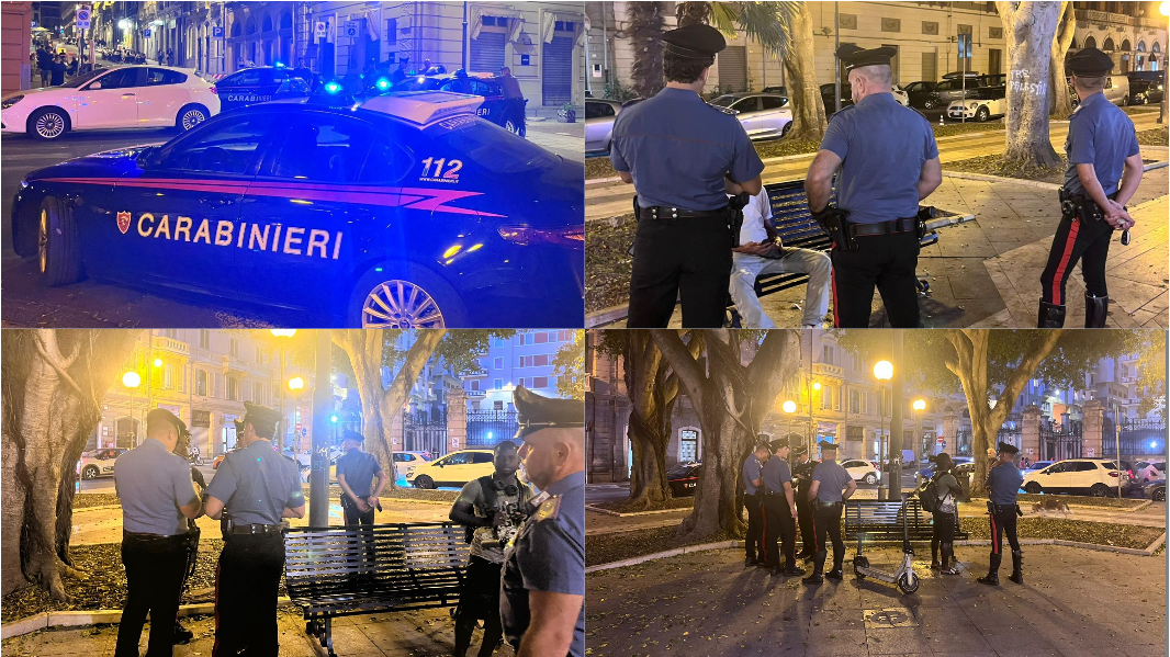 Violenza e aggressioni in centro, 36enne insulta i carabinieri e si spoglia: denunciata per oltraggio e atti osceni