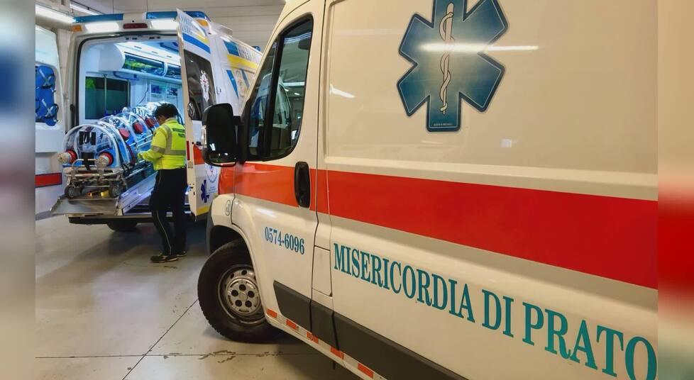 
	Un'ambulanza

