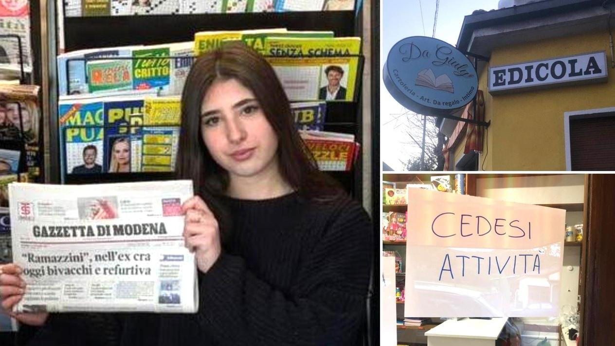 Giulia Piras ha comunicato la vendita dell'edicola