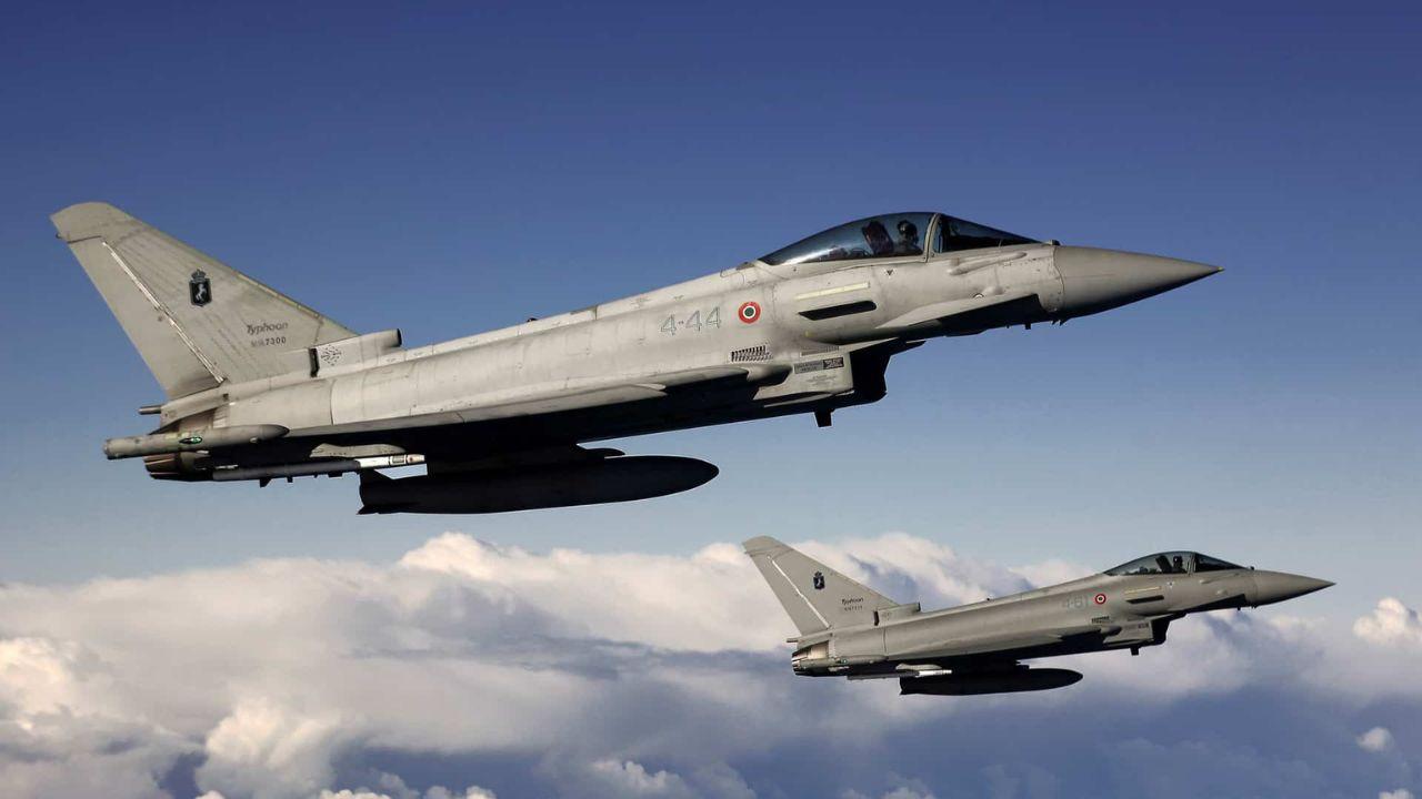 Si sono alzati in volo i caccia italiani