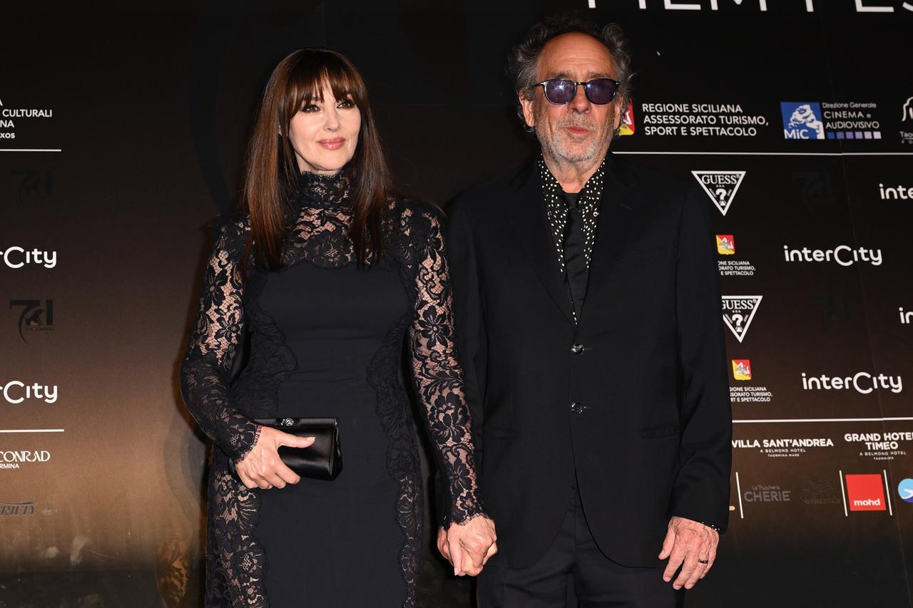 
	Monica Bellucci e Tim Burton hanno annunciato la fine della loro relazione (foto Lapresse)

