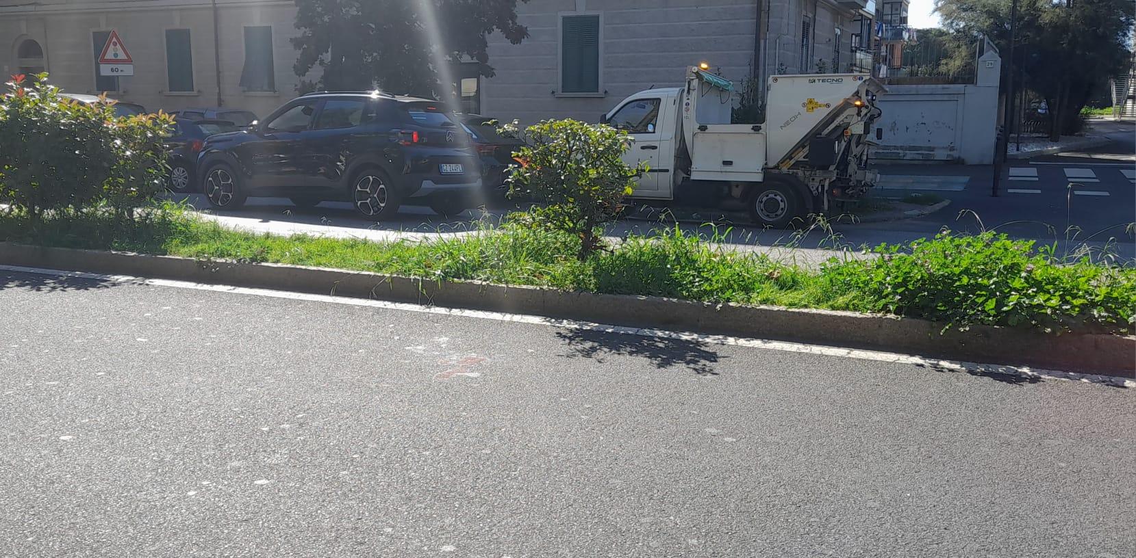 Il punto esatto in cui è avvenuto l'incidente