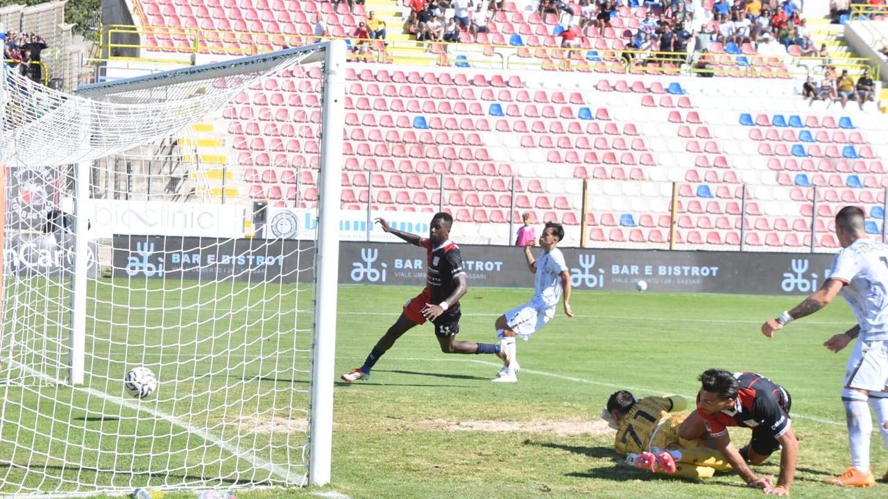 Il gol di <strong>Antonino Musso</strong> (foto Mauro Chessa)