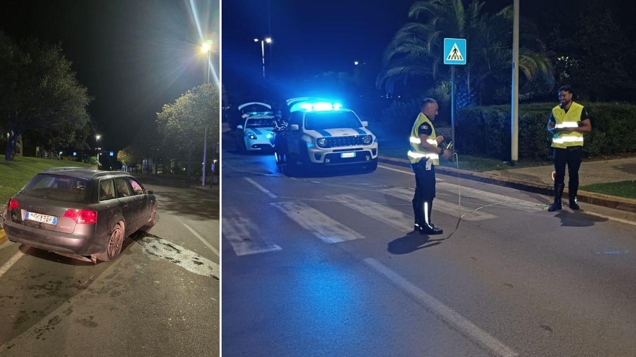Perde il controllo dell’auto e invade l’altra corsia: paura in via Budapest