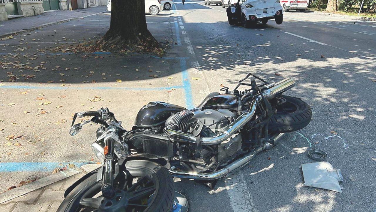 
	Il luogo dell'incidente (foto Paglianti)

