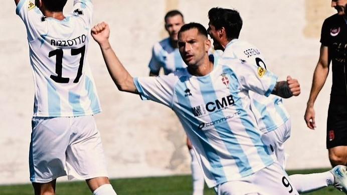 Gigi Scotto segna e dedica il gol ad Alessio Chessa