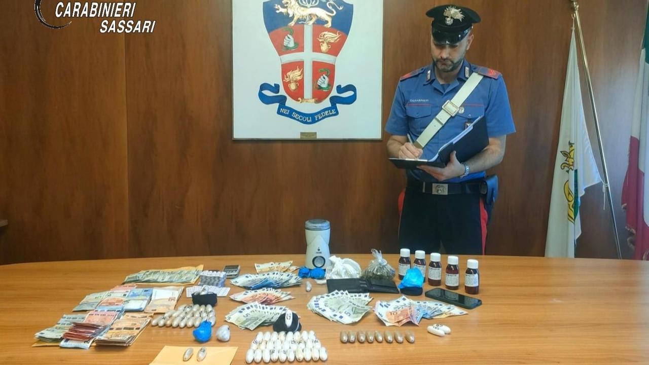 Inseguimento e blitz a Sassari: tre persone arrestate per droga