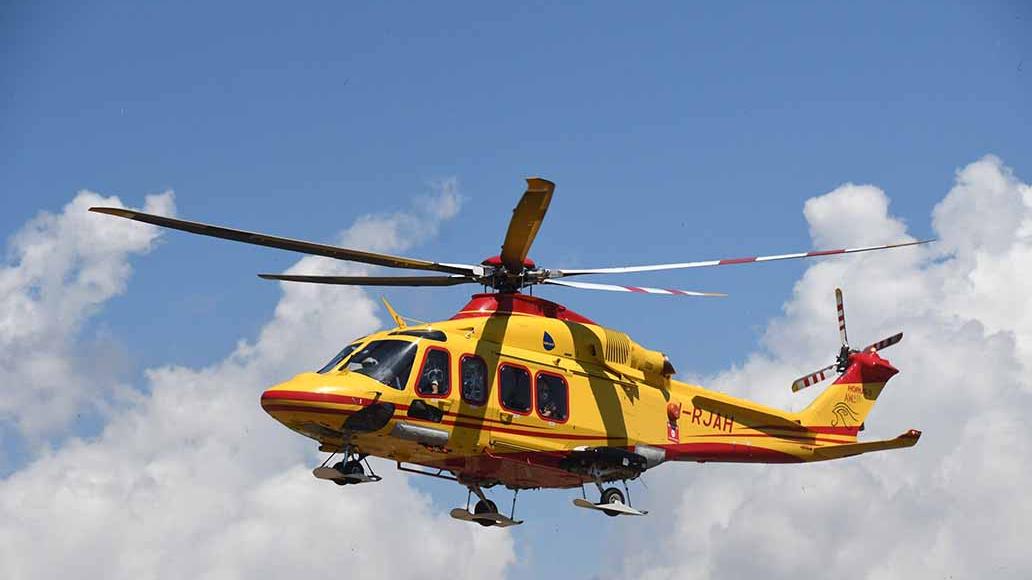 Attivato anche l'elisoccorso Pegaso