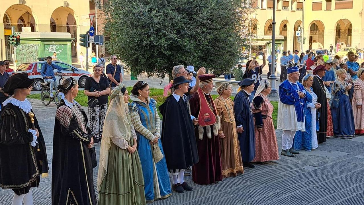 Un momento della rievocazione