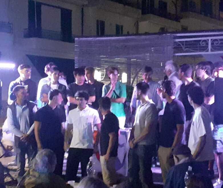 
	Un momento della serata

