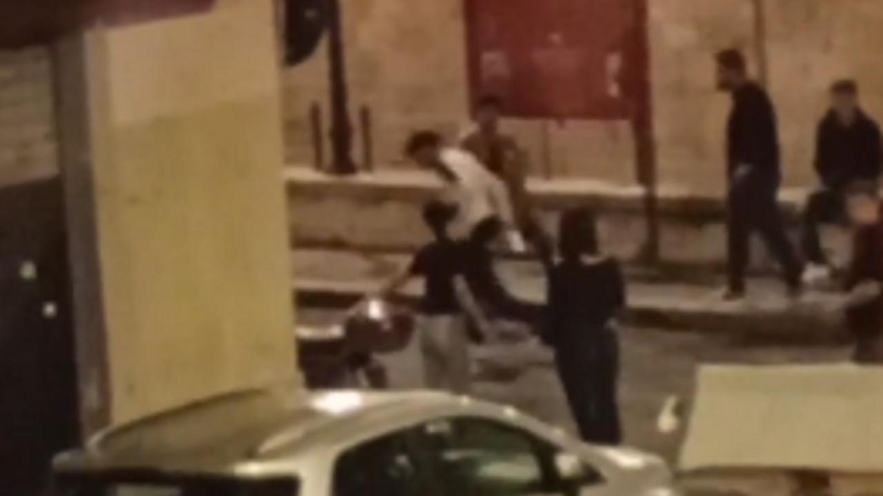 Un frame di un video girato dai residenti