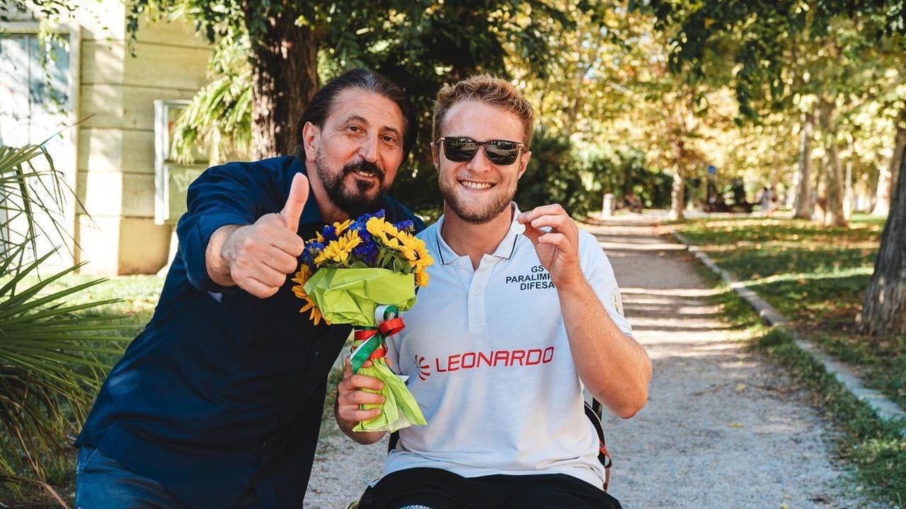 Il canoista paralimpico Christian Volpi campione di Livorno al Centro