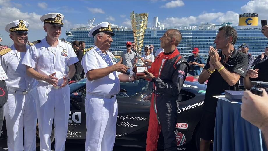 Fabio Barone celebra il suo settimo record mondiale