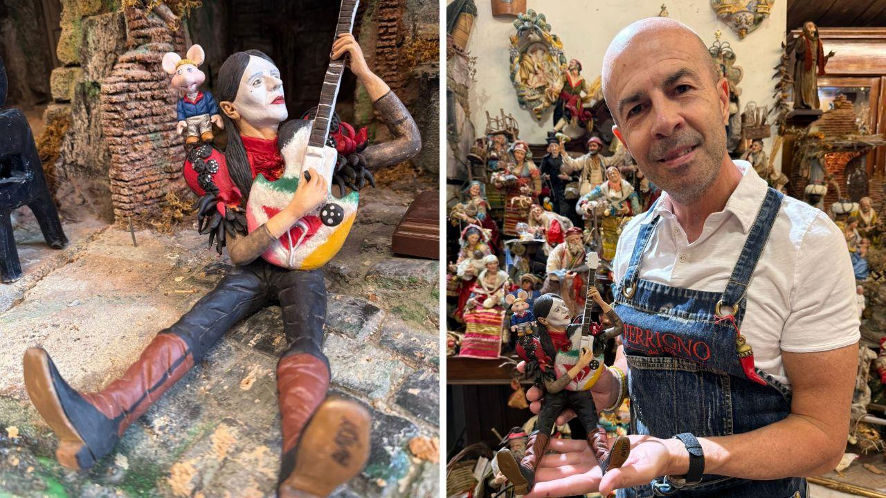 
	Lucio Corsi diventato &ldquo;statuina&rdquo; di San Gregorio Armeno grazie alla fantasia di Marco Ferrigno

