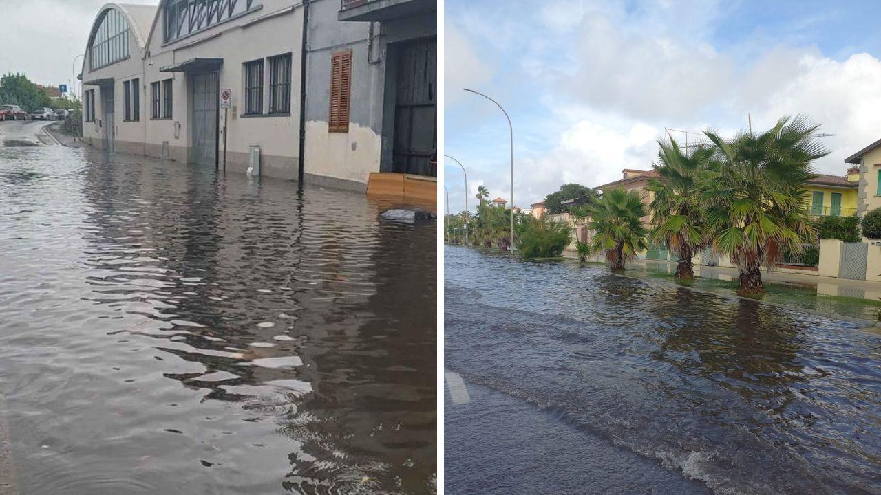 I disagi a Montemurlo e in Versilia