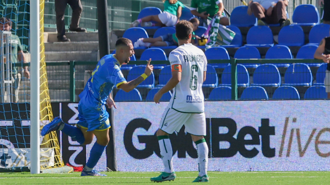Il gol del momentaneo vantaggio