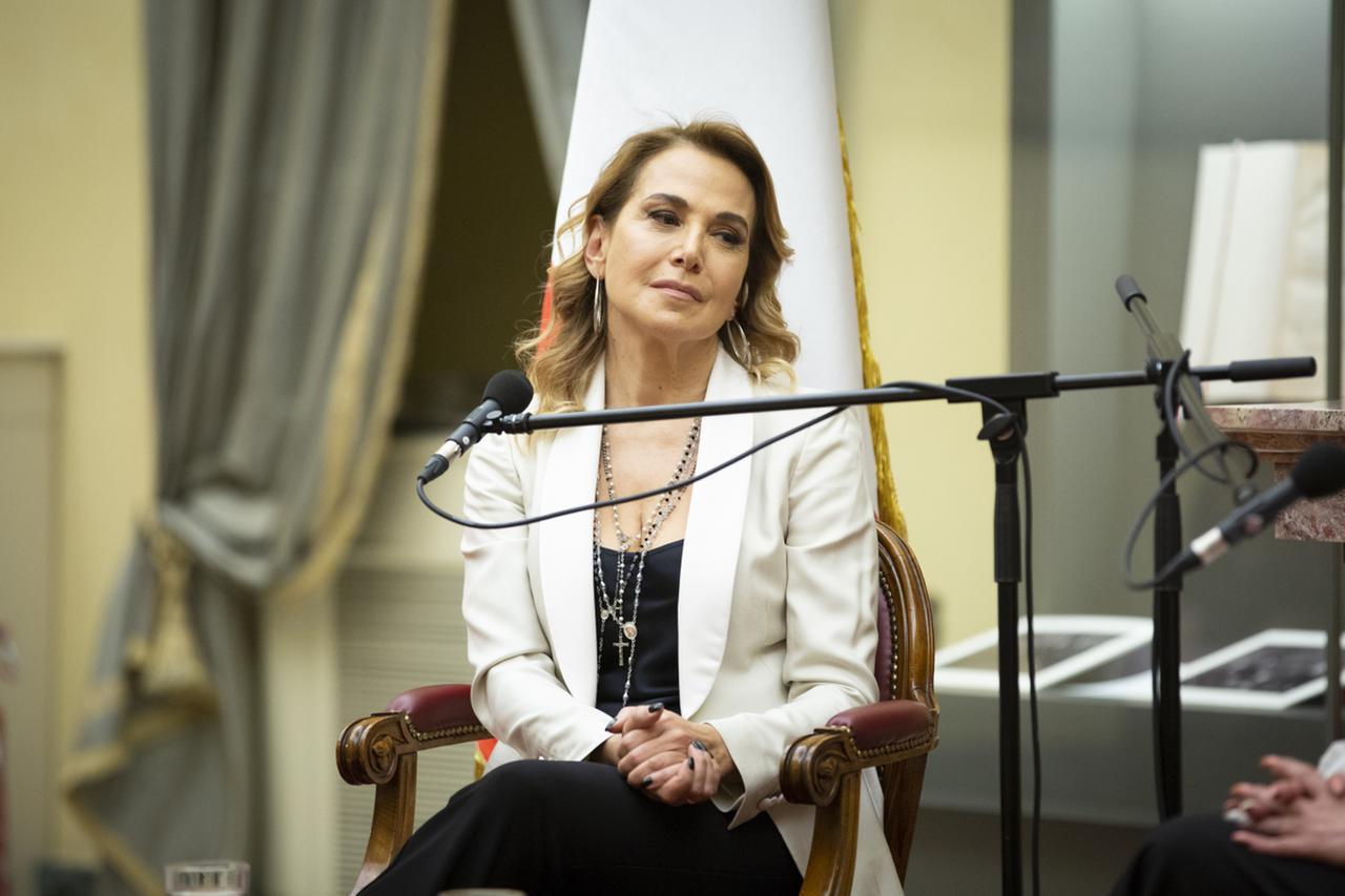 La conduttrice tv