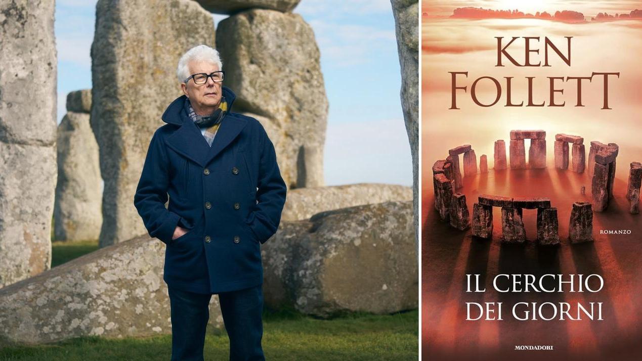 Ken Follett torna in libreria con “Il cerchio dei giorni” per svelare il segreto di Stonehenge: ecco l’anteprima