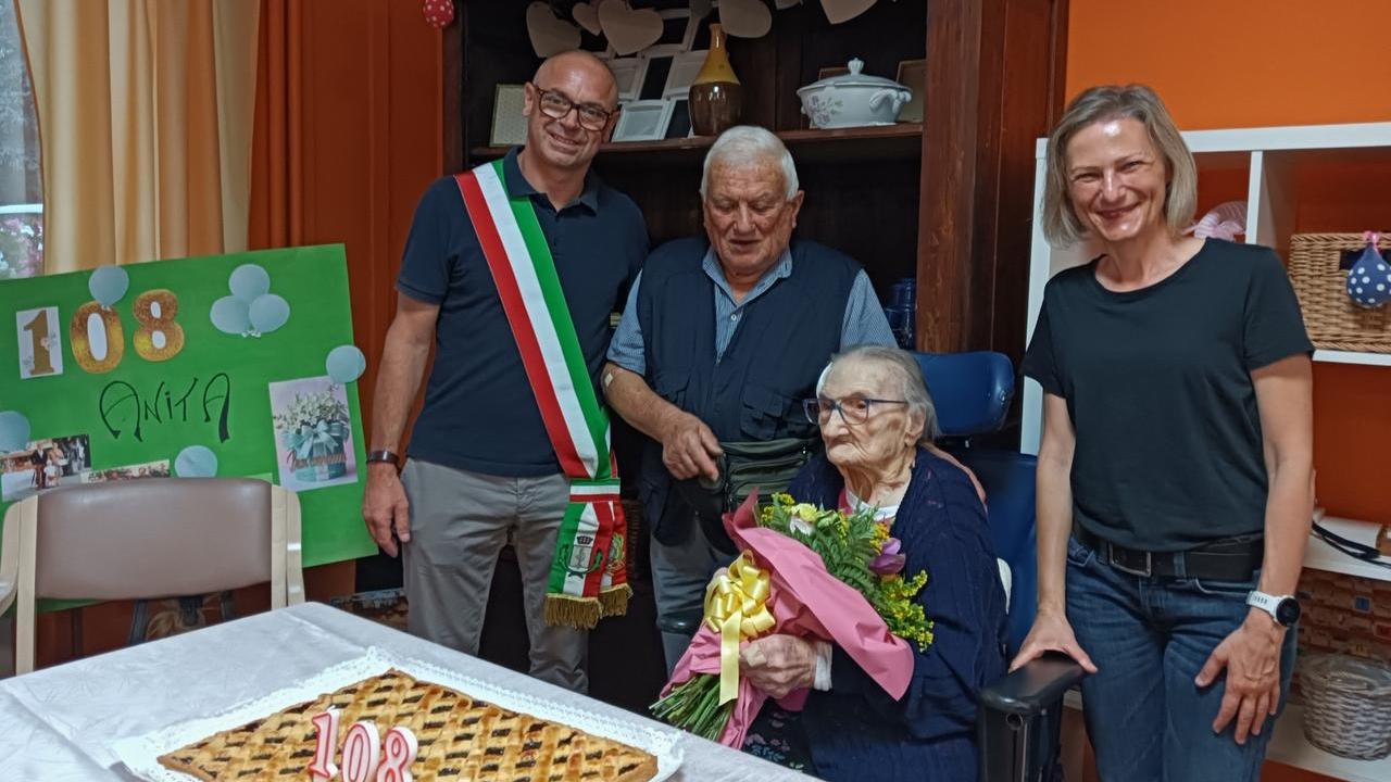 Il 108° compleanno di Anita Ferrari