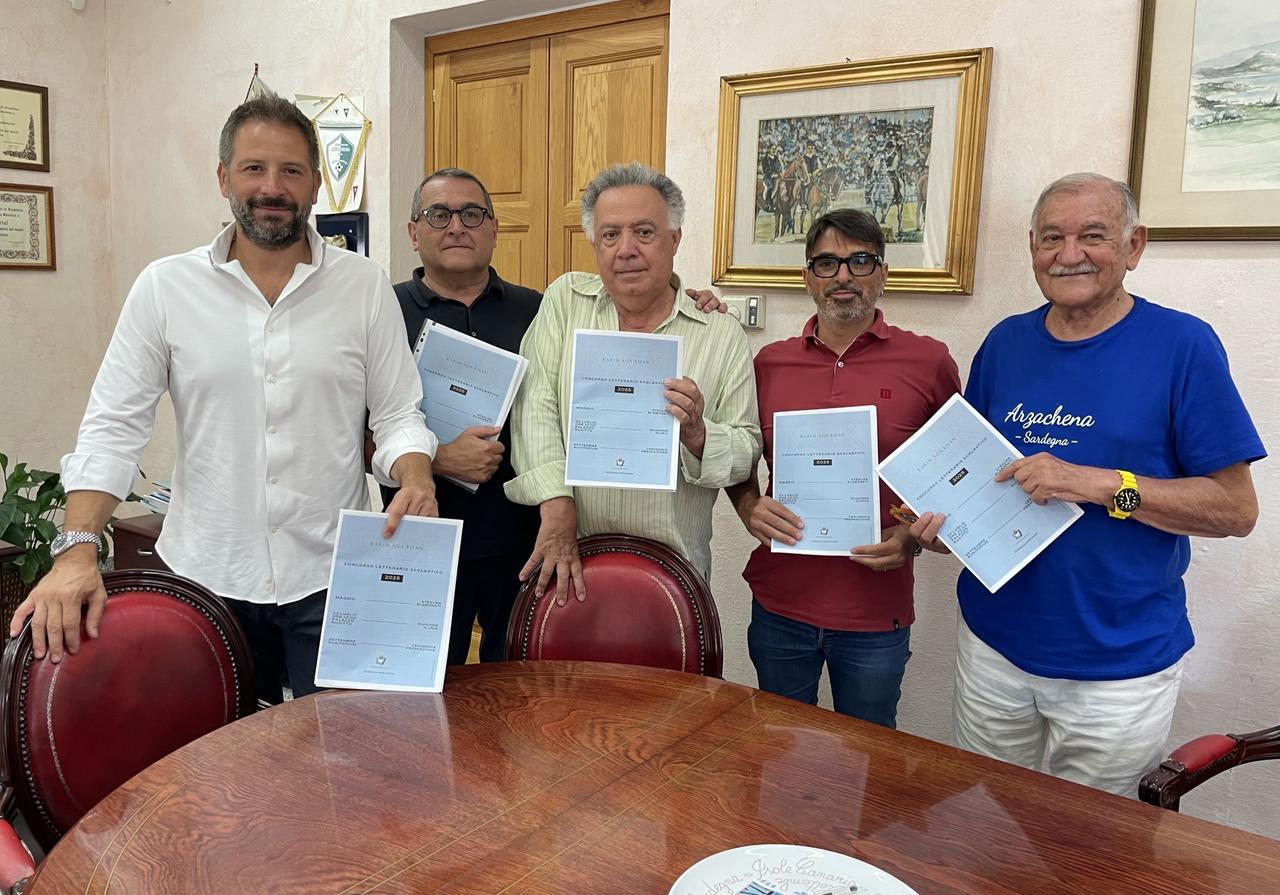 
	Da sinistra Ragnedda, Bittau, Persico, Occhioni e Brigaglia

