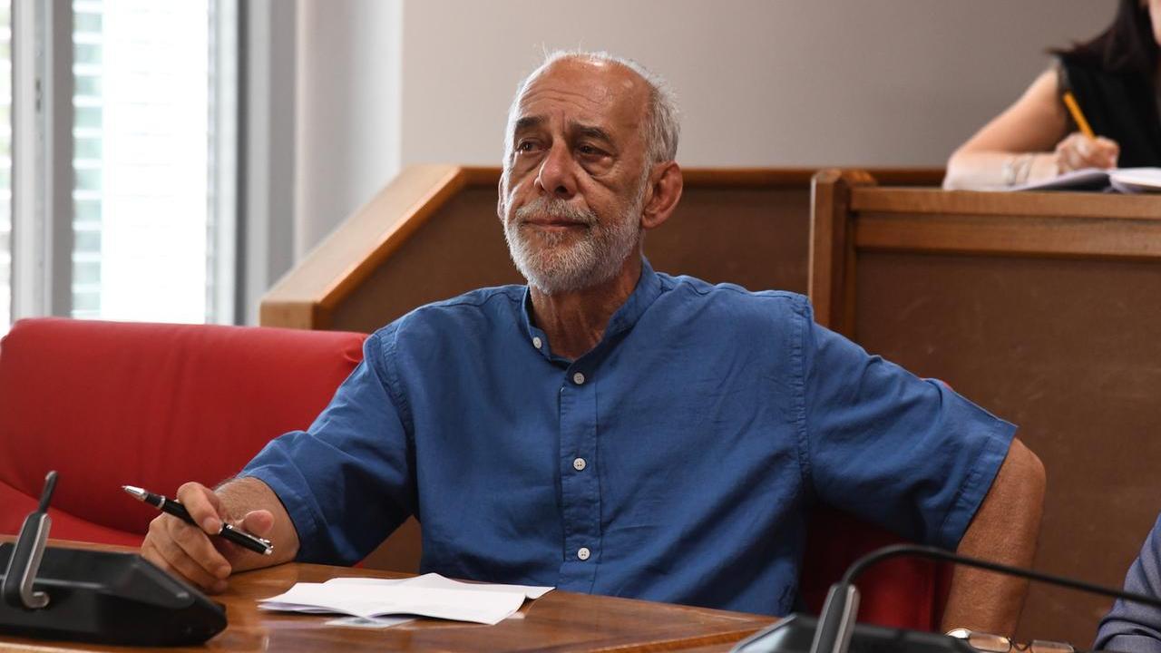 Domenico Cabula, assessore alla Pubblica istruzione del Comune di Nuoro (foto Massimo Locci)