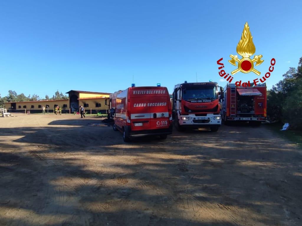 Incendio all’Horse country: 7 cavalli muoiono tra le fiamme