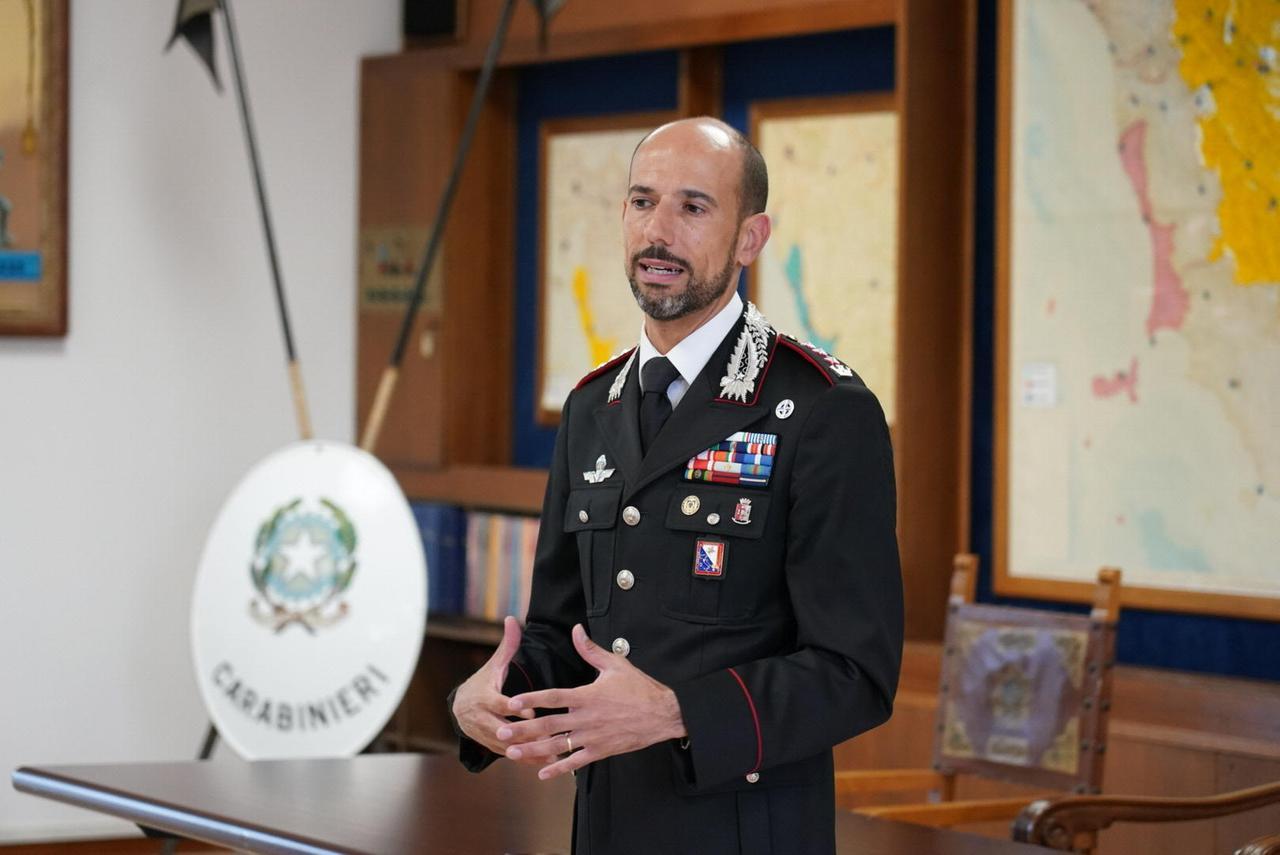 
	Il comandante provinciale dei carabinieri, Dario Mineo (foto Stick)


