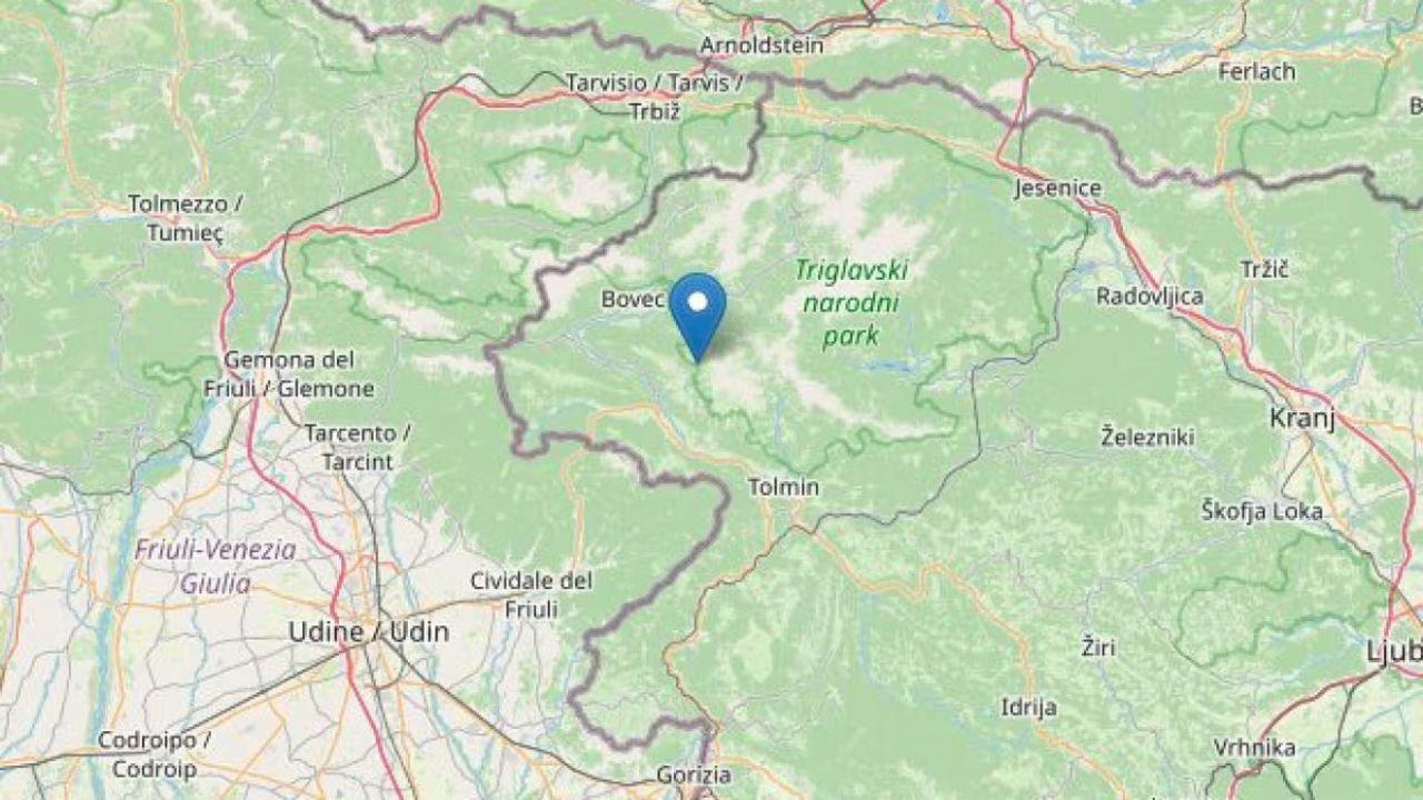 La zona dell'epicentro