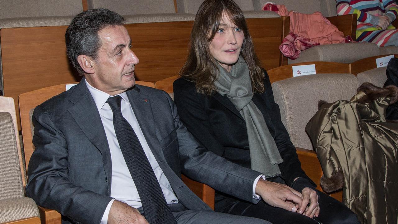 Nicolas Sarkozy con Carla Bruni