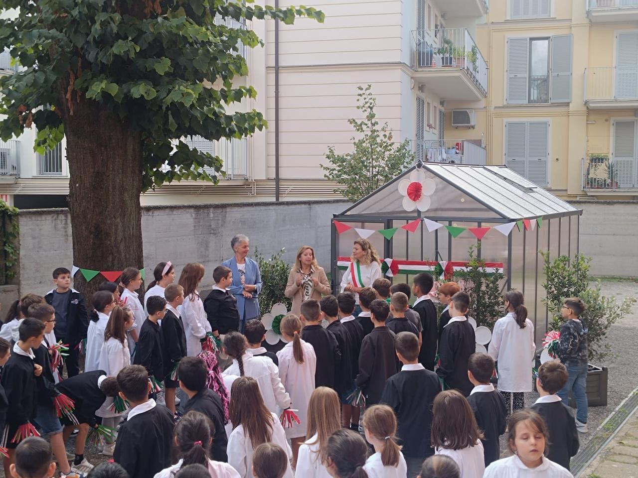 Monsummano, inaugurato il nuovo giardino della scuola primaria “Martini”