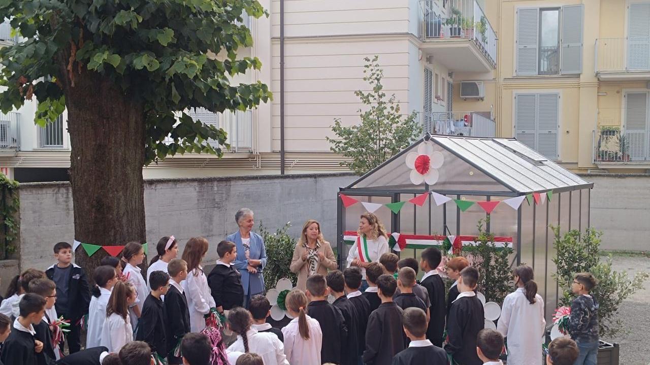 Monsummano, inaugurato il nuovo giardino della scuola primaria “Martini”