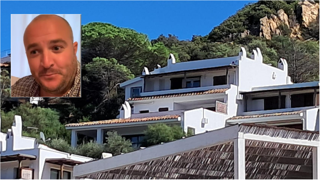 
	La casa a Baja Sardinia dove Emanuele Ragnedda (nella foto) si era rifugiato


