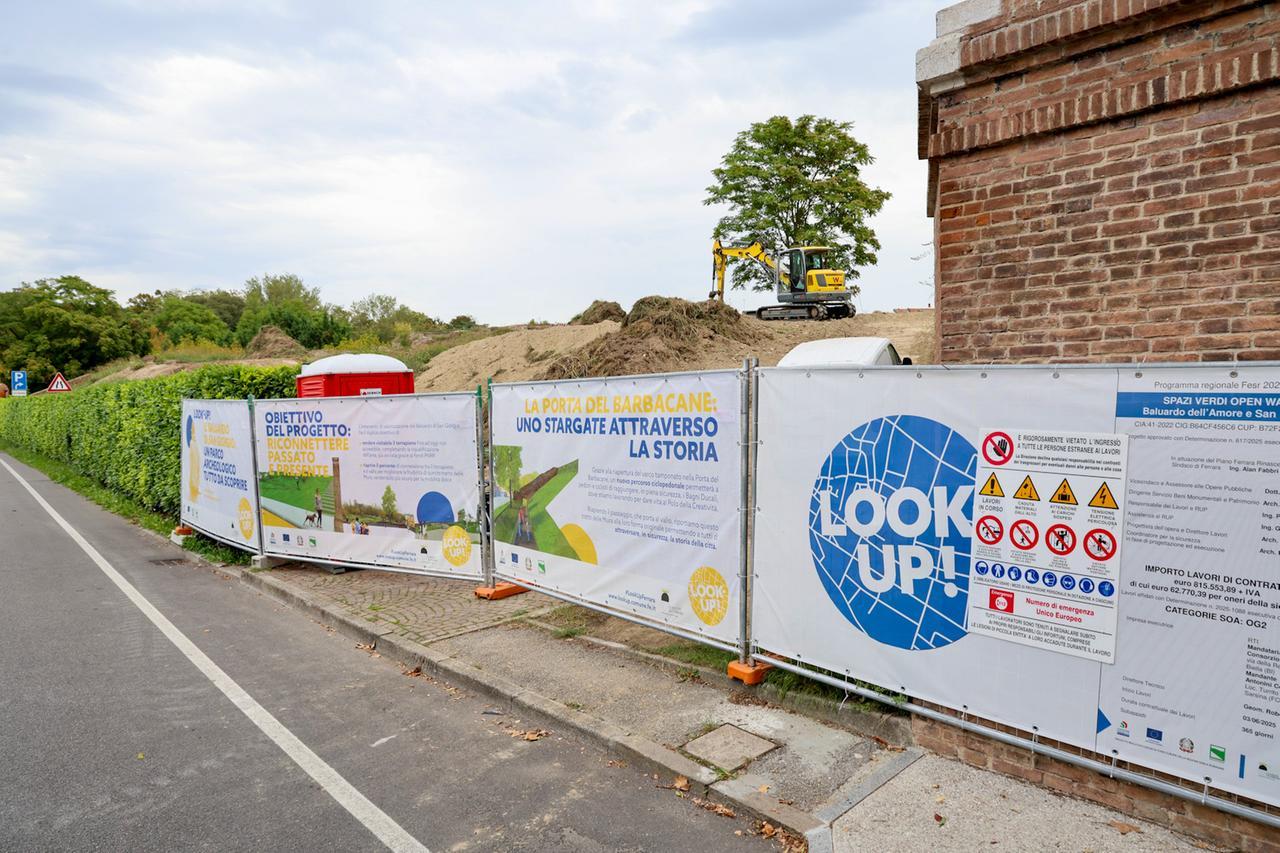Baluardo di San Giorgio a Ferrara, partiti i lavori di riqualificazione: come sarà