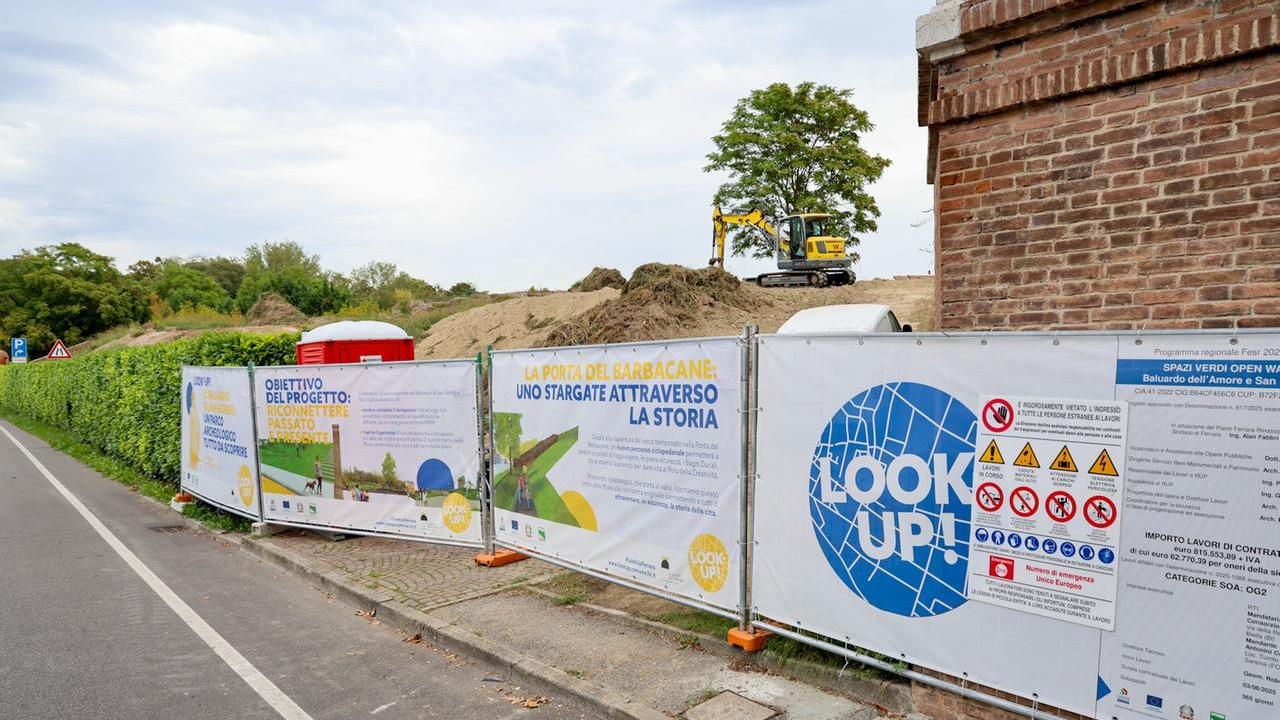 Baluardo di San Giorgio a Ferrara, partiti i lavori di riqualificazione: come sarà